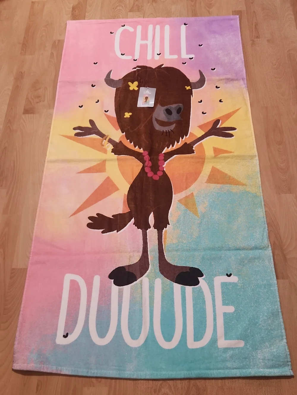 Zootopia Disney Beach Pool Towel NWT Yax Chill Rare